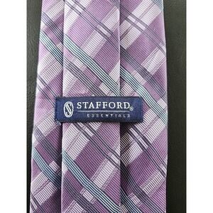 Men's Neck Tie Stafford Silk L60" W3.50"